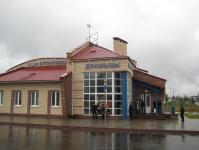 Автостанция в городе Докшицы.